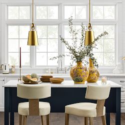 Chain Link Pendant, Antique Brass