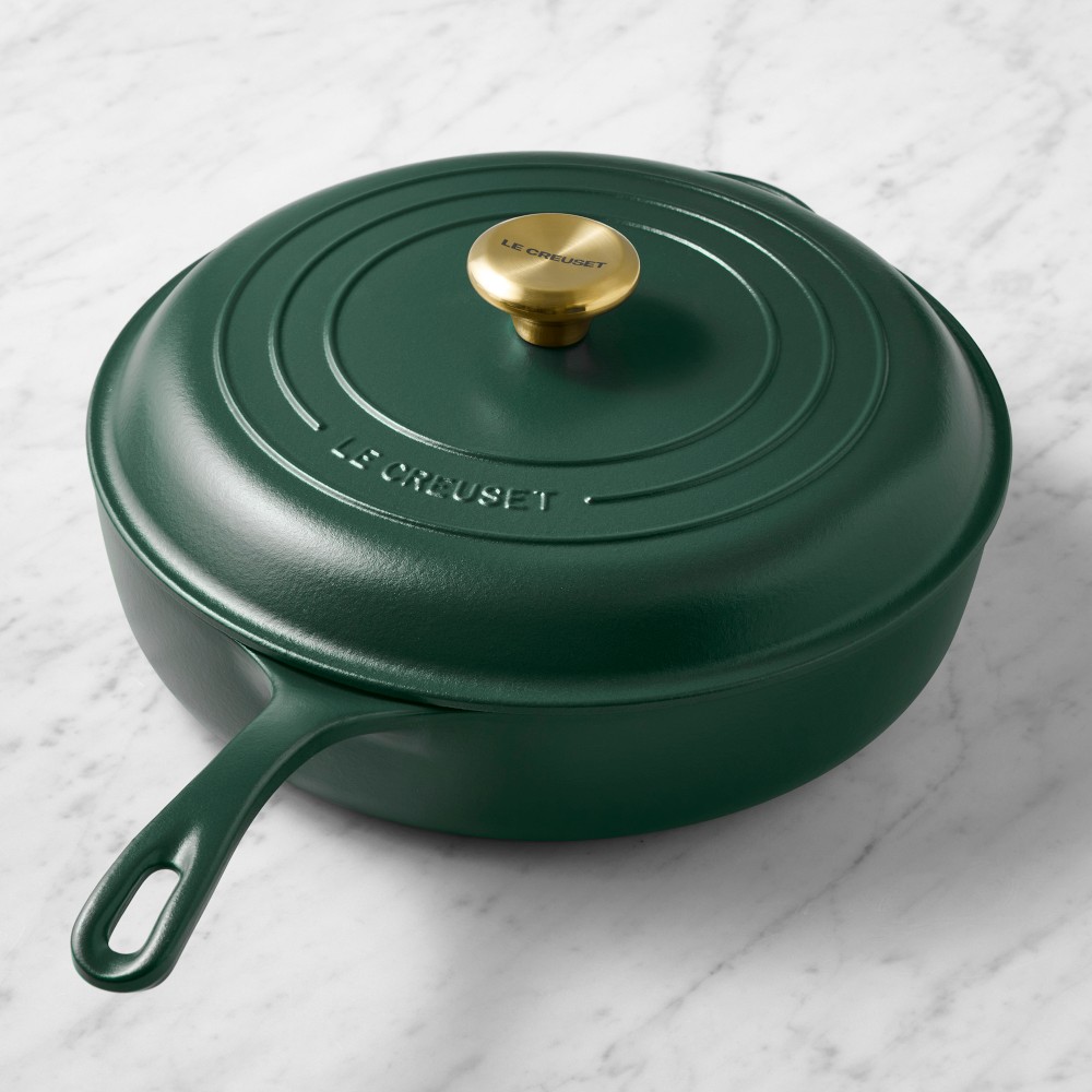 Le Creuset Signature Enameled Cast Iron Deep Sauté Pan, 4 1/4-Qt. - 4 1/4-Qt., Foret