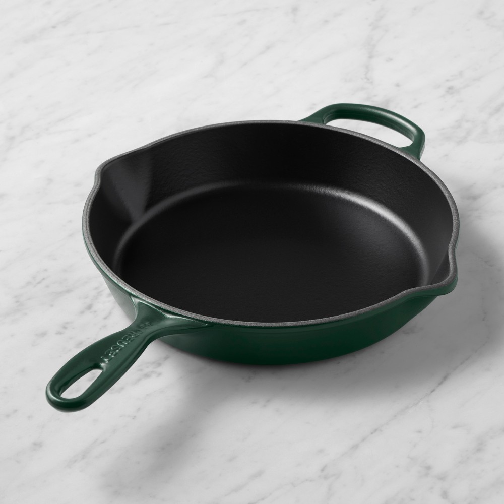 Le Creuset Signature Enameled Cast Iron Skillet Fry Pans - 10 1/4", Foret