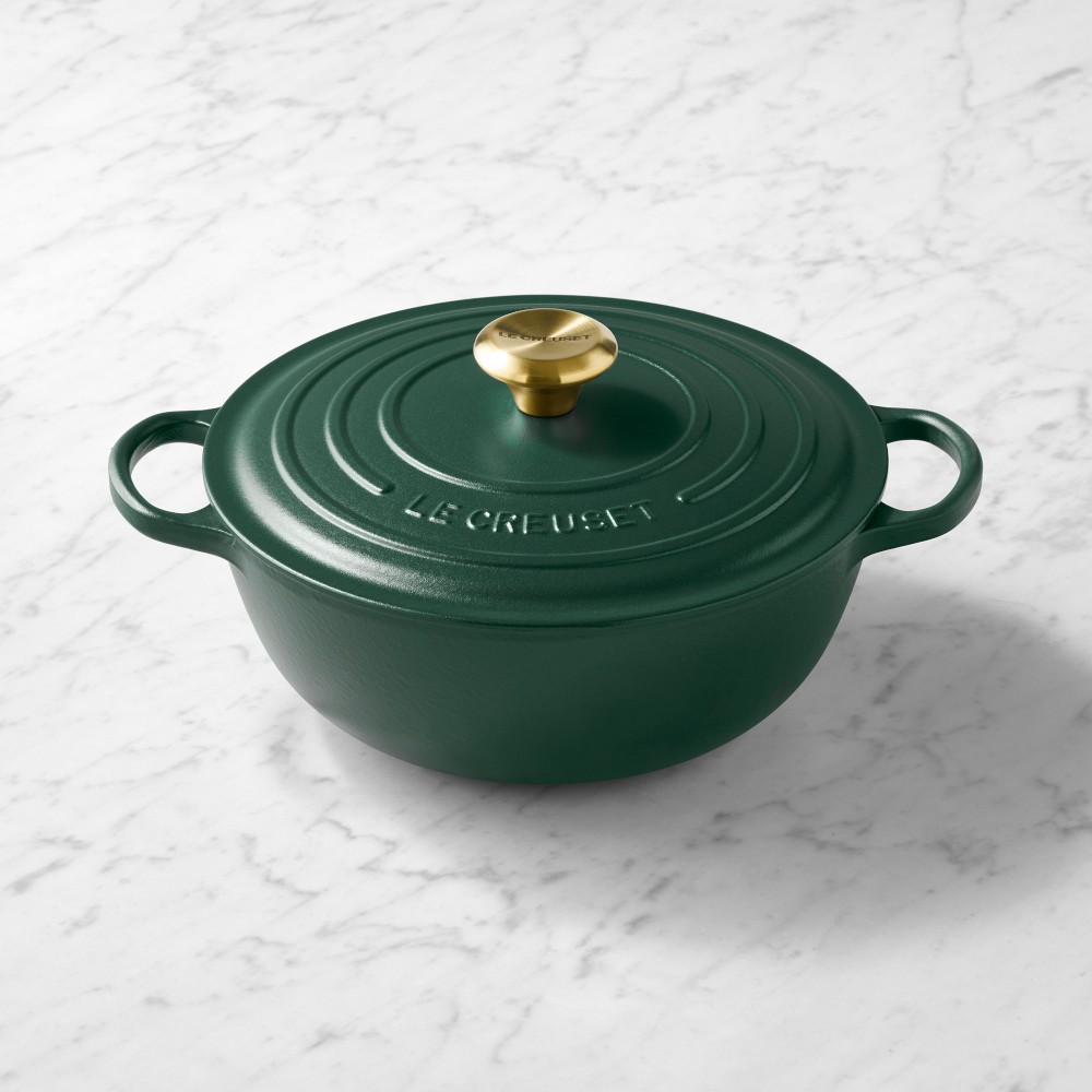 Le Creuset Signature Enameled Cast Iron Soup Pot, 4.5-Qt. - 4.5-Qt., Foret