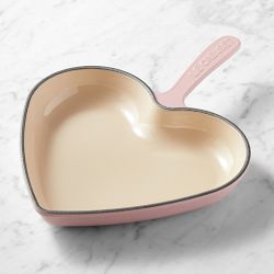 Le Creuset Enameled Cast Iron Heart Skillet Fry Pan
