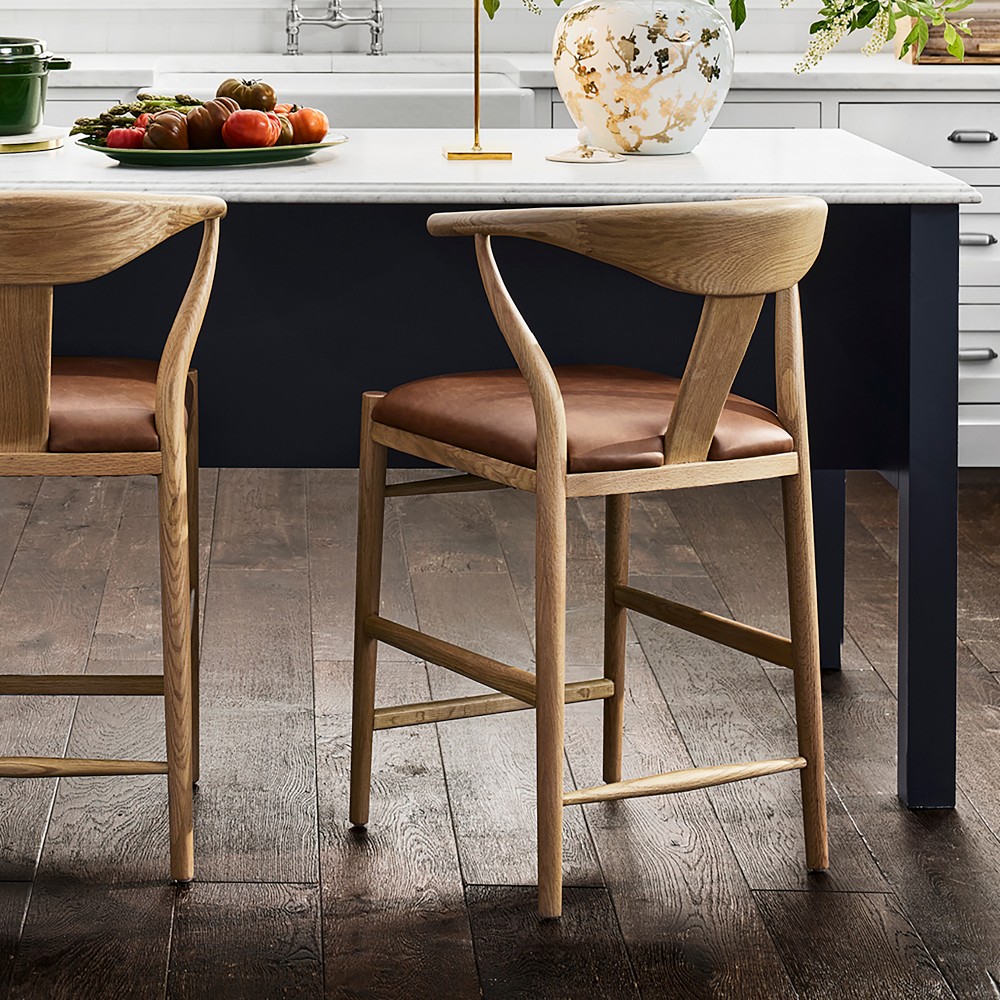 Baldwin Upholstered Dining Counter & Bar Stool by Williams Sonoma Home