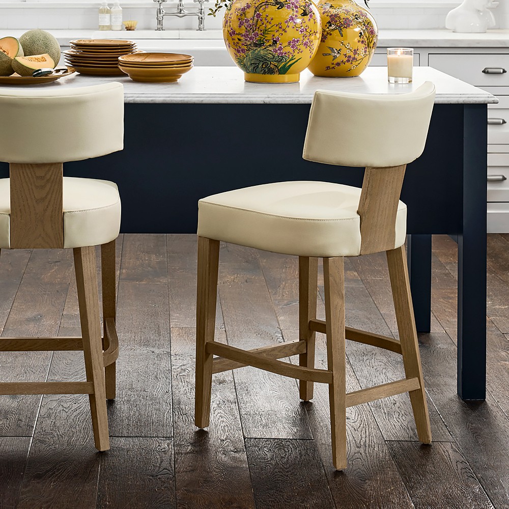 Koret Upholstered Counter Stool by Williams Sonoma Home