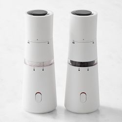Williams Sonoma Gravity Salt &amp; Pepper Mill Set, 7"