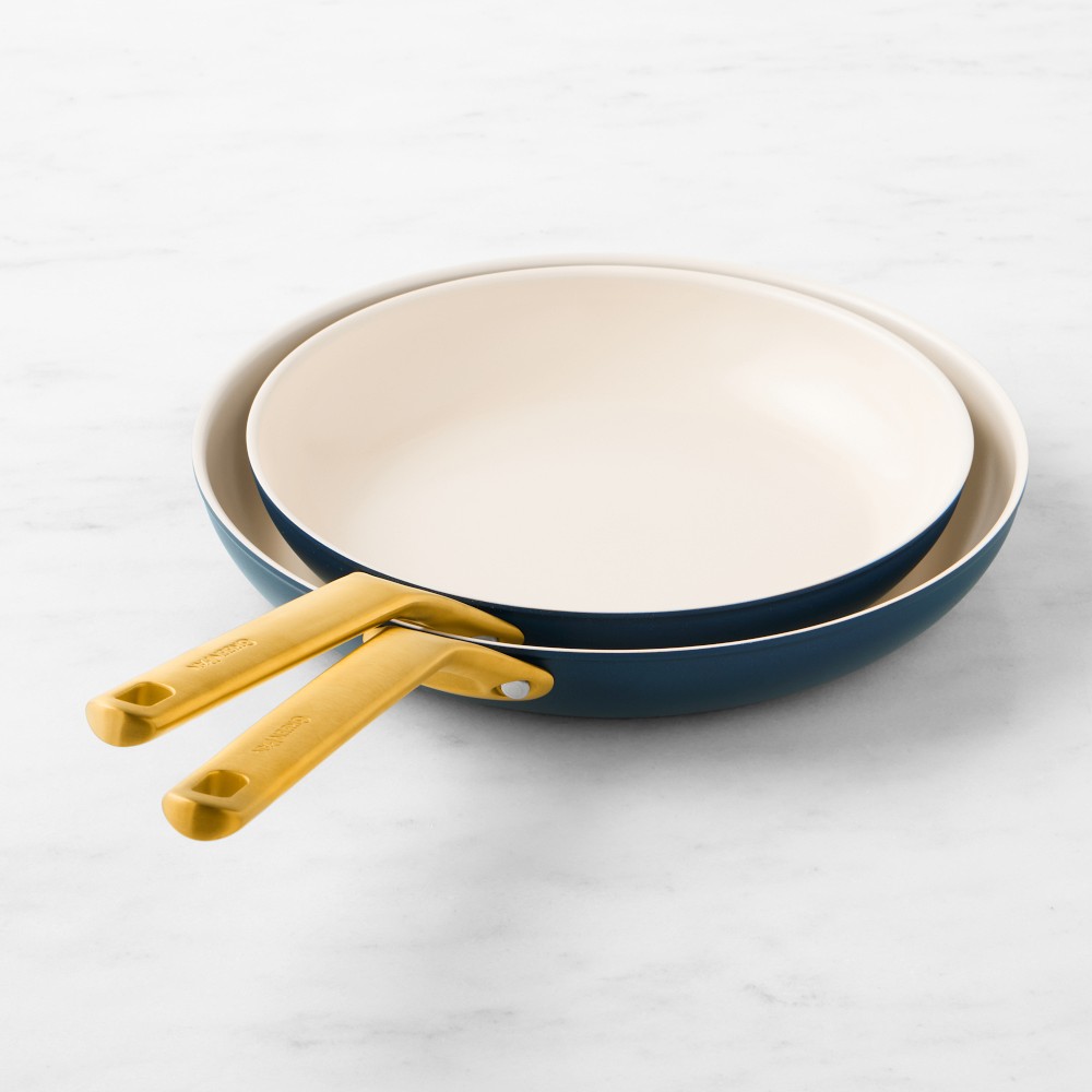GreenPan™ Reserve Pro Ceramic Nonstick Fry Pan, Set of 2 - 10" & 12", Twilight