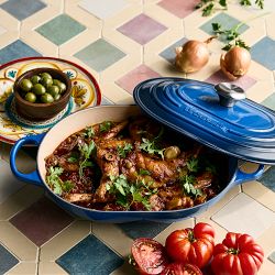 Le Creuset Signature Enameled Cast Iron Covered Oval Casserole, 3 3/4-Qt.