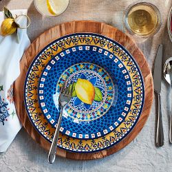 Sicily Outdoor Melamine Mixed Salad Plates