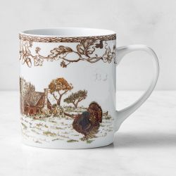 Plymouth Turkey Homestead Mugs, Set of 2