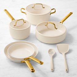 GreenPan™ Reserve Pro Ceramic Nonstick 10-Piece Cookware Set, Cream