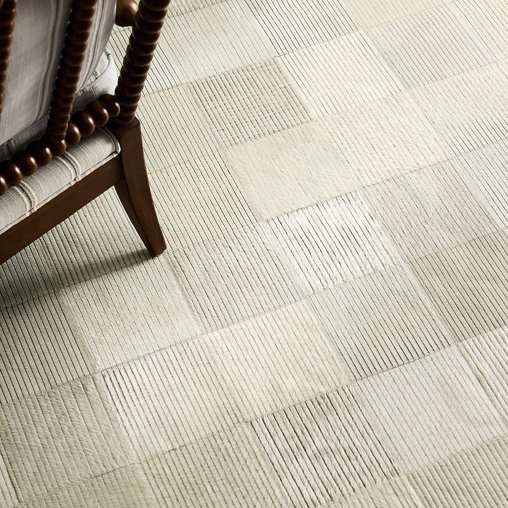 Laser Lines Hide Rug by Williams Sonoma Home