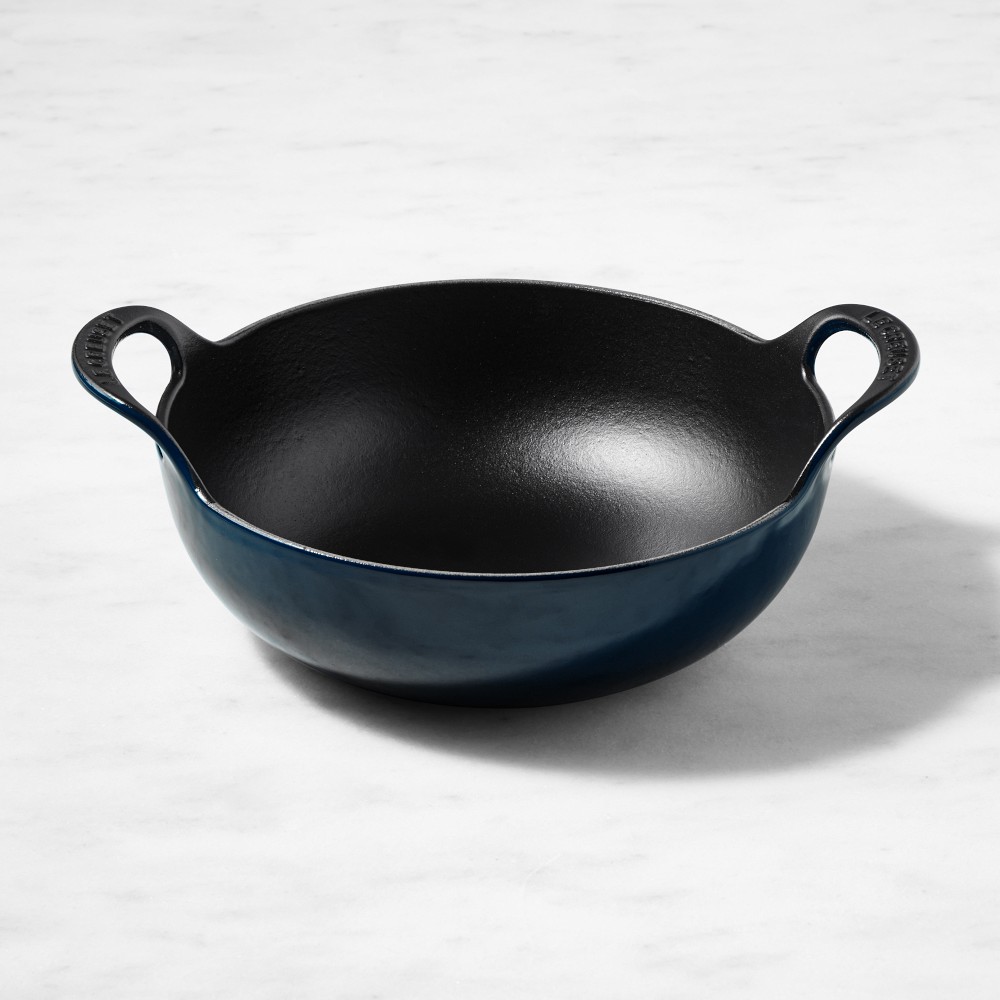 Le Creuset Enameled Cast Iron Round Balti Dish, Color: Agave