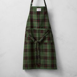 Green Tartan Apron