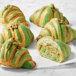 Pistachio Italian Croissants, Set of 6