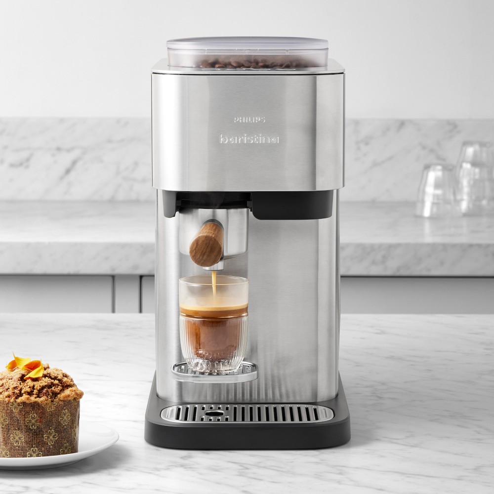 Philips Baristina Plus Espresso Machine - Stainless-Steel