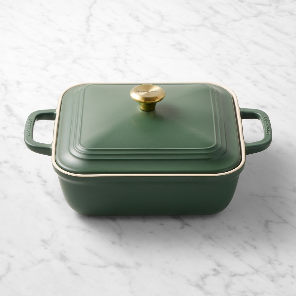 Le Creuset San Francisco Stoneware Square Baking Dish, 3-Qt. - 3-Qt., Foret