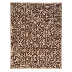 Rogue Hand Knotted Rug, 3' X 10', Brown