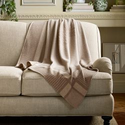 Carmine Pineapple Cashmere Throw