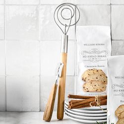 Williams Sonoma Olivewood Bread Tools, Set of 2