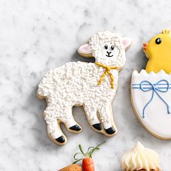 Williams Sonoma Easter Cookie Cutters on Ring, Set of 4