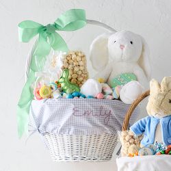 Pottery Barn Kids x Williams Sonoma Large Classic Gingham Easter Basket