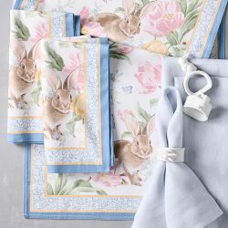 Garden Flowers Napkins, Set of 4