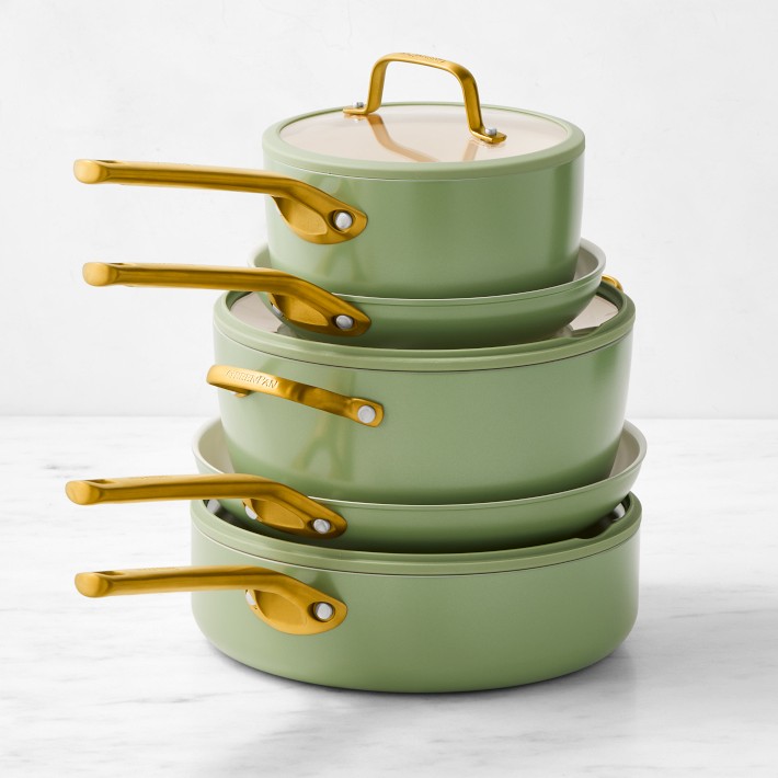 GreenPan Reserve Pro 10-Piece Cookware Set | Williams Sonoma