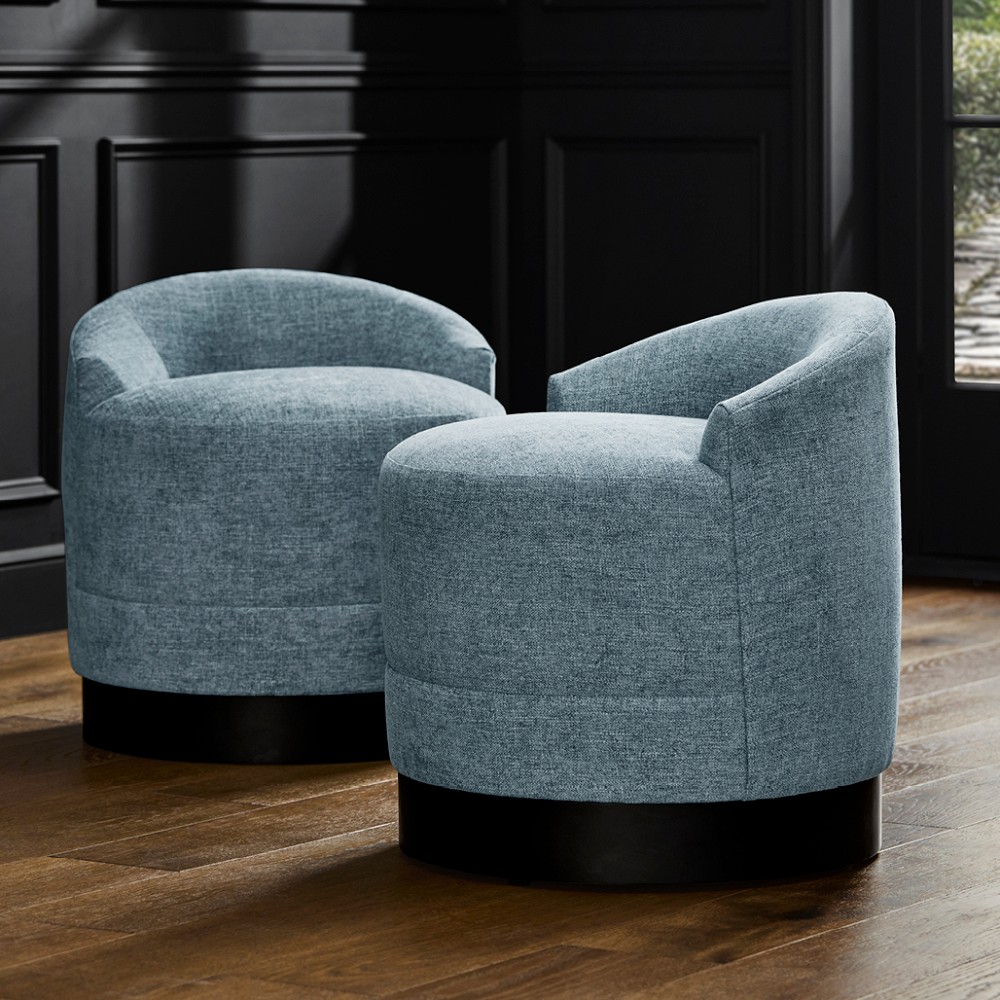 Capri Low Back Pouf by Williams Sonoma Home