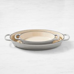 Le Creuset Signature Enameled Cast Iron Oval Gratin Baker - Thumbnail 4