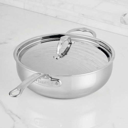 Hestan ProBond Luxe Professional Clad Stainless-Steel Essential Pan Simolary simolary.com