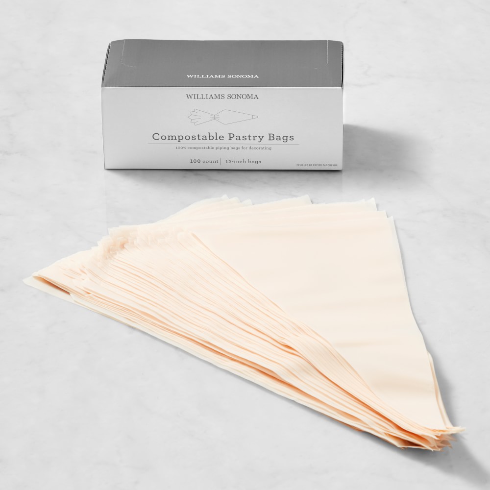 Williams Sonoma Essential Compostable Pastry Bags, Set of 100 - Set of 100