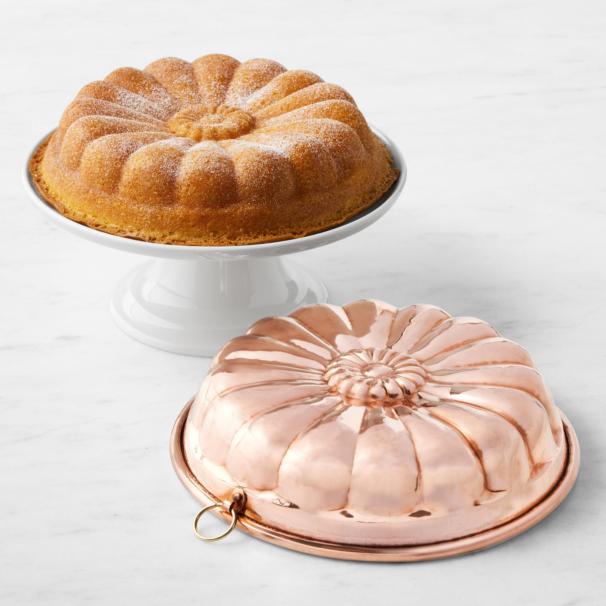 Ruffoni Daisy Copper Cake Mold Simolary simolary.com 5