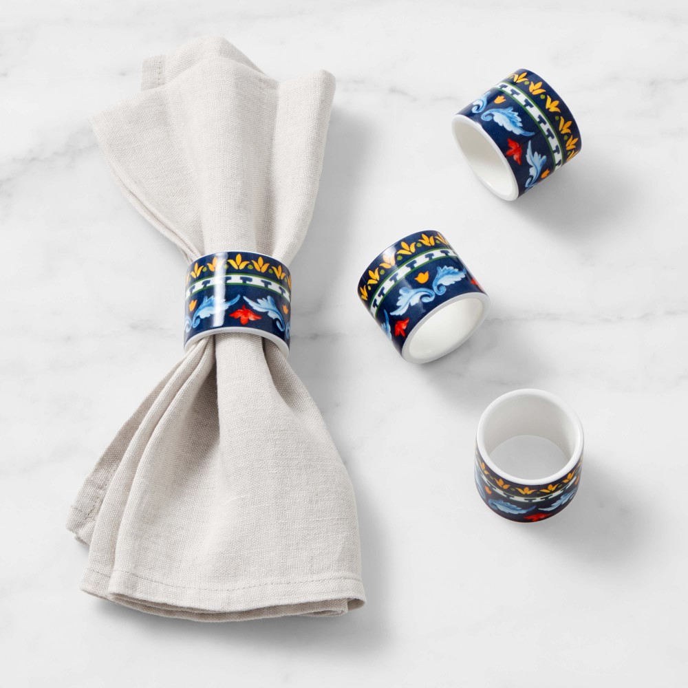 Sicily Napkin Rings, Set of 4 - Set of 4