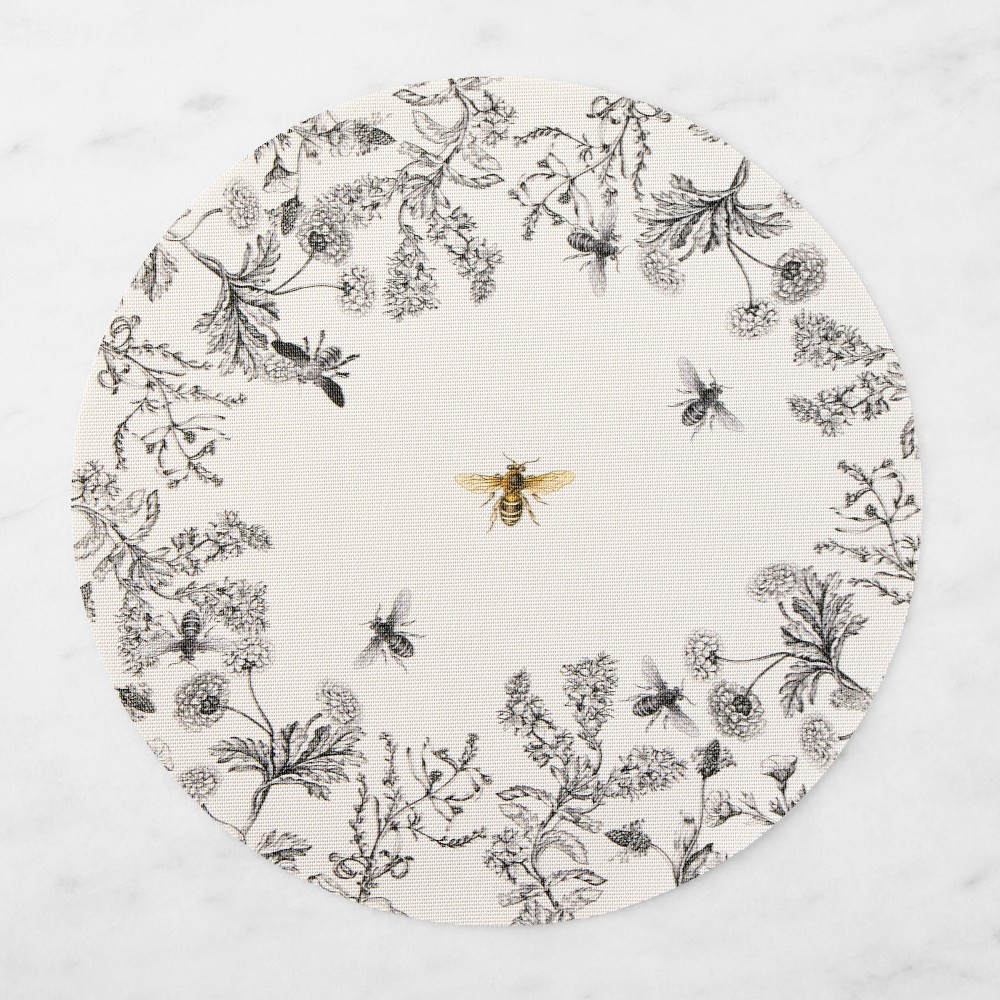 Chilewich Honeycomb Round Placemats - Set of 4