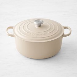 Le Creuset Signature Enameled Cast Iron Round Oven, 7 1/4-Qt., Brioche