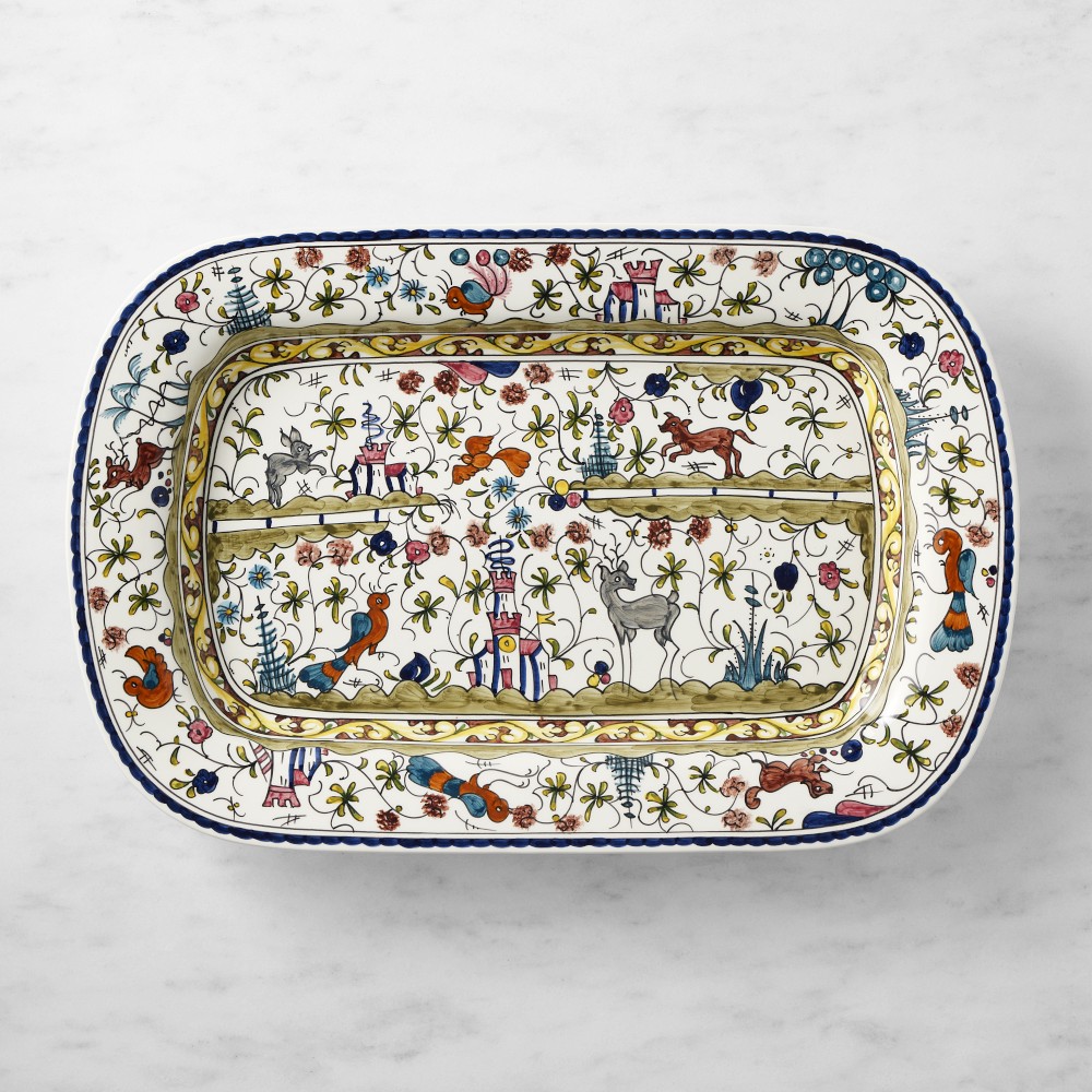 Provence Hand Painted Serving Platter - Large