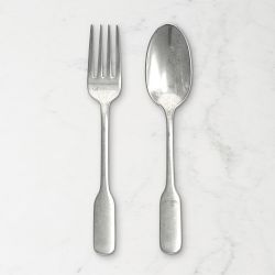 Fortessa Ashton Serving Set, Brushed Silver