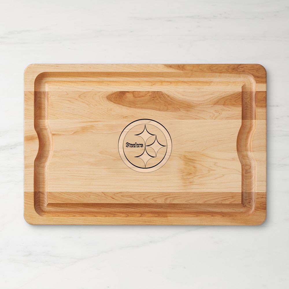 Steelers Cutting Board, Maple