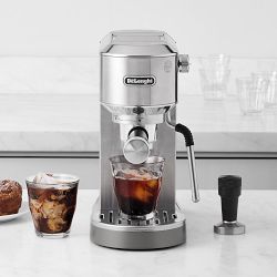 De'Longhi Dedica Duo Pump Espresso Machine with Cold Brew, Stainless Steel