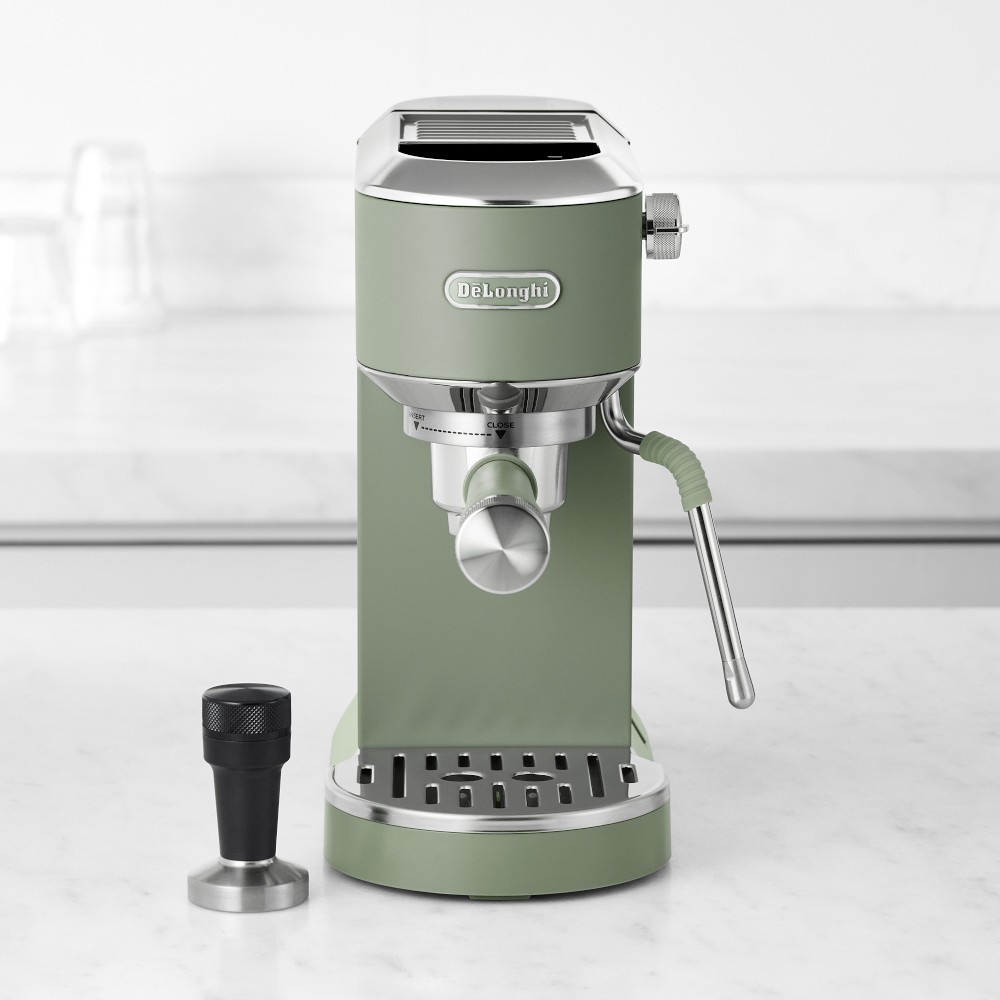 De'Longhi Dedica Duo Pump Espresso Machine with Cold Brew - Green