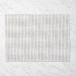 Chilewich Picket Rectangular Placemat, Blue, Set of 4