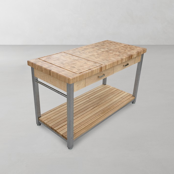 John Boos End-Grain Butcher Block Workbench - 60