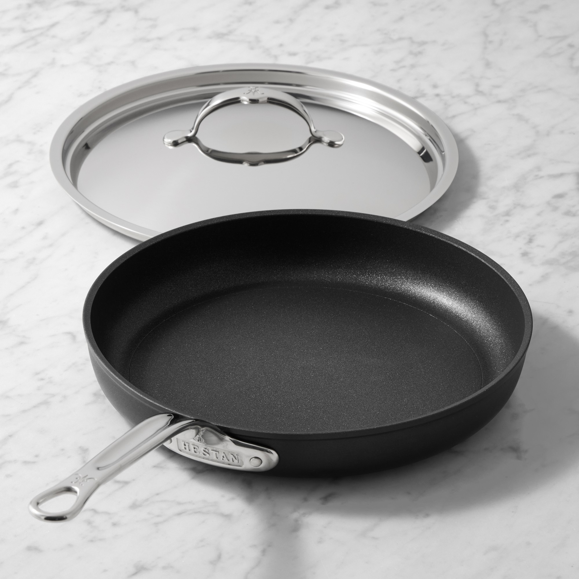 Hestan TITUM Fusion Nonstick Skillet with Lid Sansujyuku sansujyuku.com