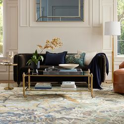 Peacock Hand Knotted Rug