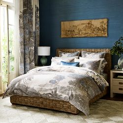 Grisaille Landscape Duvet Cover &amp; Shams