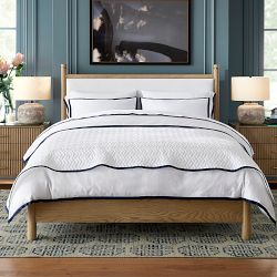 Hobart Four Poster Upholstered Bed