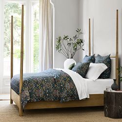 Hobart Four Poster Upholstered Bed
