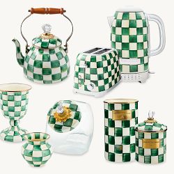 MacKenzie-Childs Emerald Check Collection