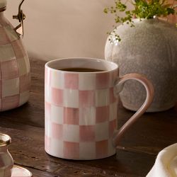 Mackenzie-Childs Rosy Check Collection