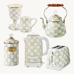 MacKenzie-Childs Sterling Check Collection