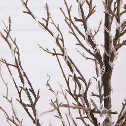 Pre-Lit Artificial Twig Tree